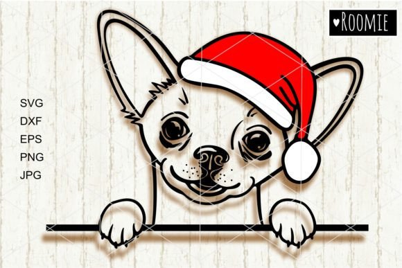 Christmas Chihuahua in Santa Hat Svg Dog: A Design Review