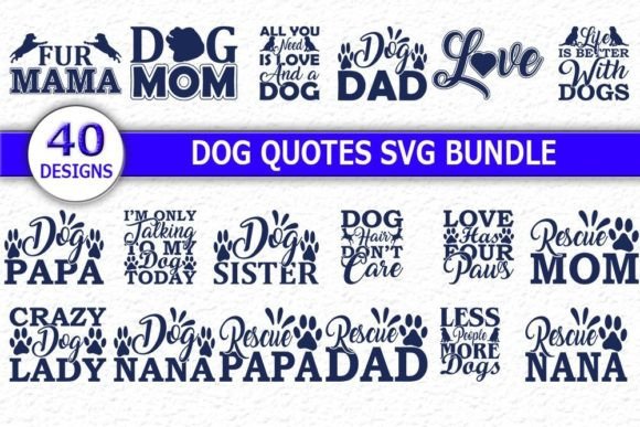 DOG Quotes SVG Designs Bundle Review
