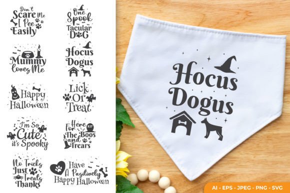 Halloween Dog Bandana Bundle SVG: A Designer's Take