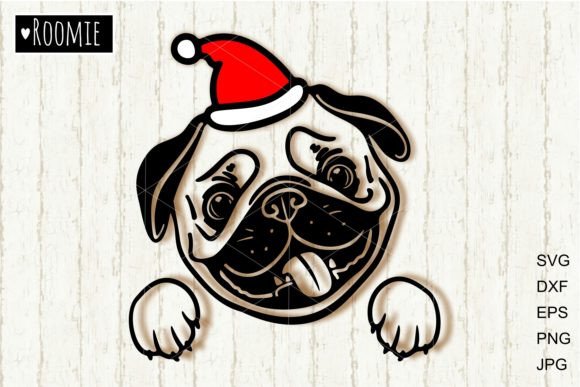 Pug in Santa Hat SVG – Christmas Dog Embroidery Review