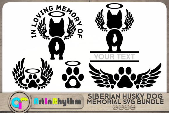 Siberian Husky Pet Dog Memorial SVG – A Designer's Review