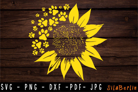 Sunflower Paw Print: A Designer’s Take