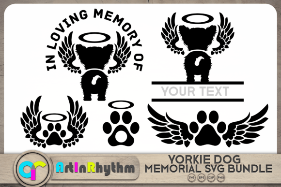 Yorkie Pet Dog Memorial SVG: A Designer's Review